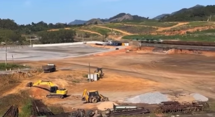 Obras do terminal multimodal em Fundão entram na fase final