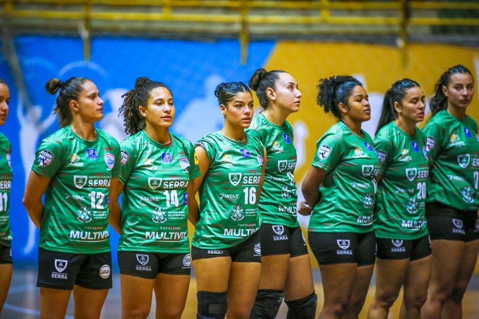 Clube Capixaba/Serra de handebol feminino. Foto: divulgação/Governo do ES