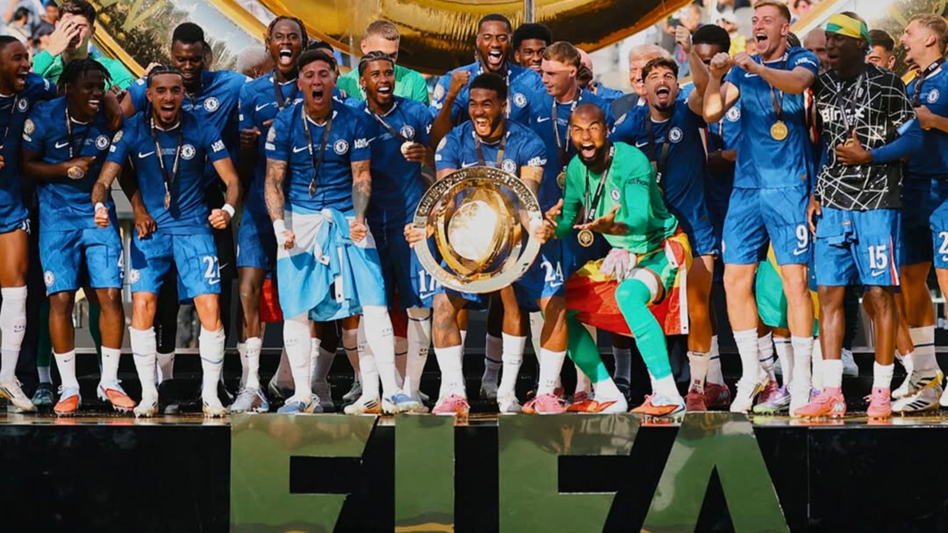 Chelsea é o primeiro time campeão do novo formato do Mundial de Clubes da Fifa. Foto: Instagram/@chelseafc