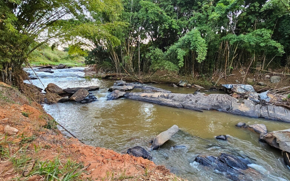 Rio Muqui em Mimoso do Sul. Foto: Fabricio Lima/ES BRASIL