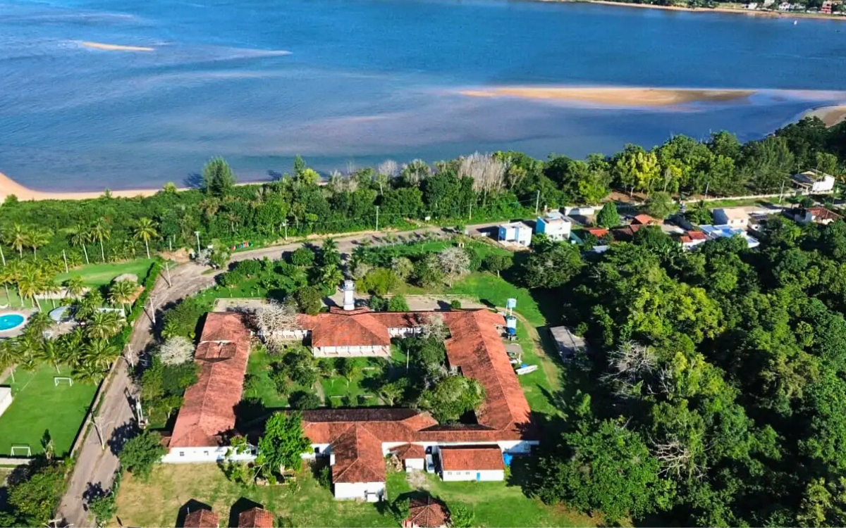 Base Oceanográfica da Ufes, onde está uma estação sísmica. Foto: Divulgação Ufes