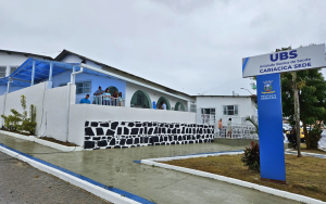 Fachada da UBS de Cariacica Sede. Foto: Prefeitura de Cariacica