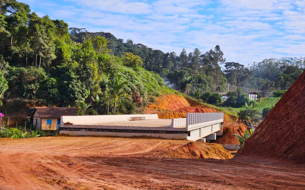 Ponte de Rio Claro, região de Domingos Martins. Foto: DER/Governo do ES