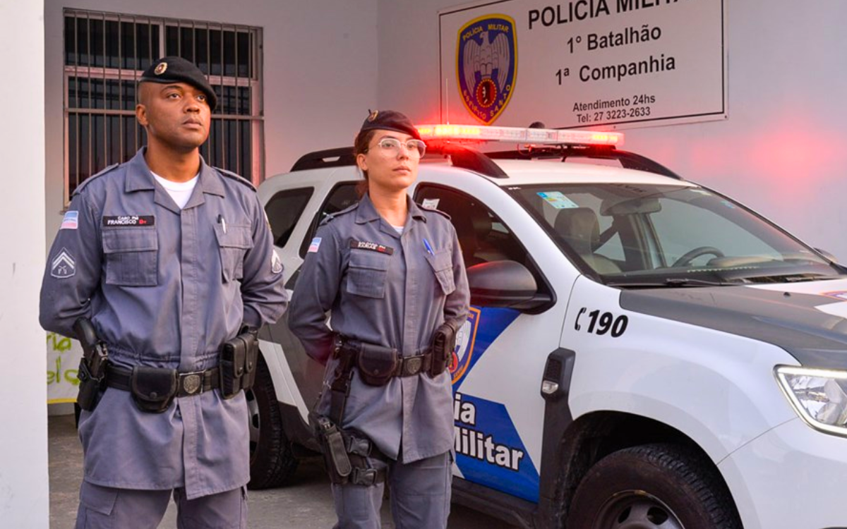 O efetivo das forças policiais foi ampliado pelo Governo do Estado para reforçar a segurança. Foto: SESP/Governo ES