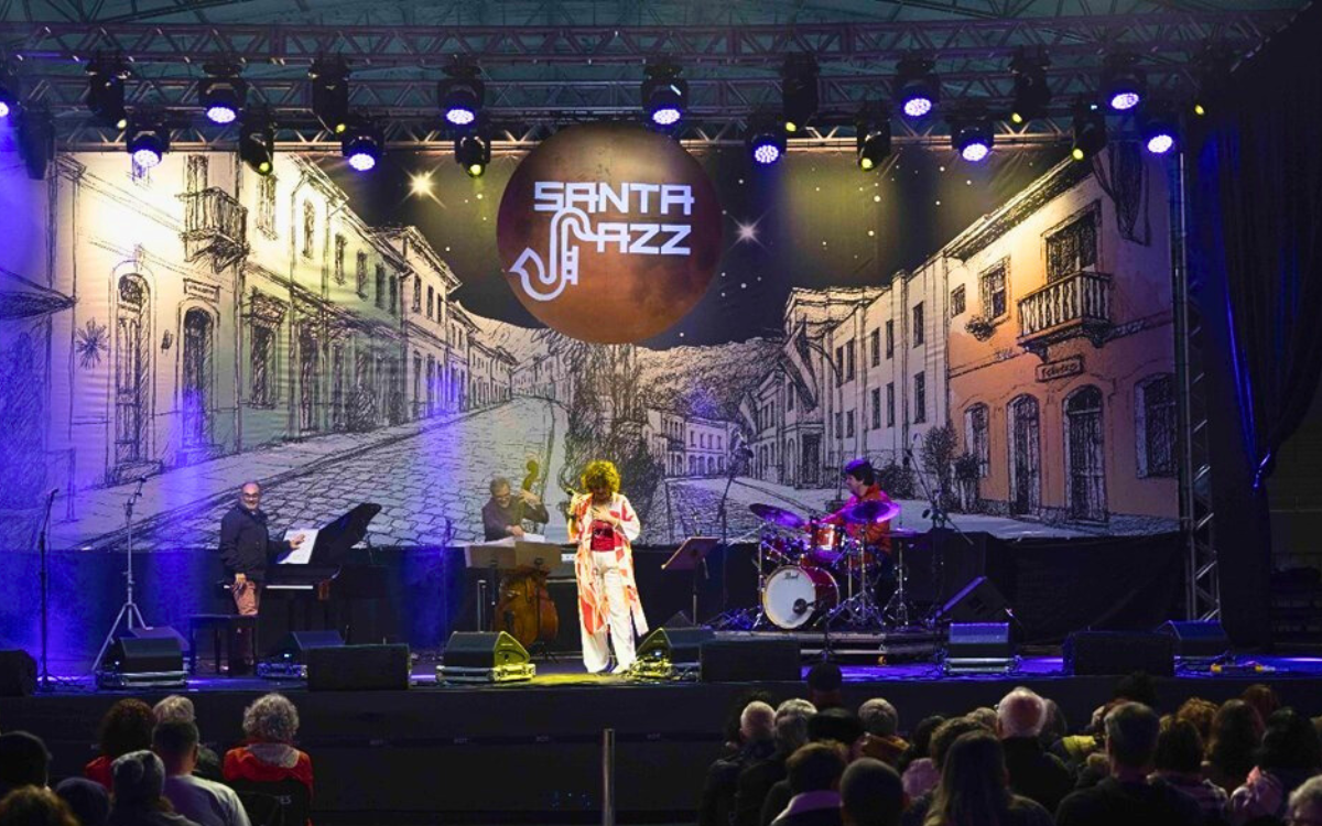 O Santa Jazz aconteceu em junho de 2025. Foto: Divulgação