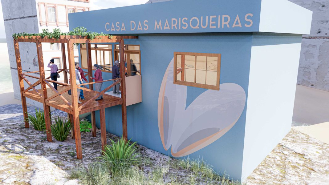 A Casa das Marisqueiras, em Itapemirim, foi reformada e conta com uma varanda para os visitantes – Foto: Governo do Estado