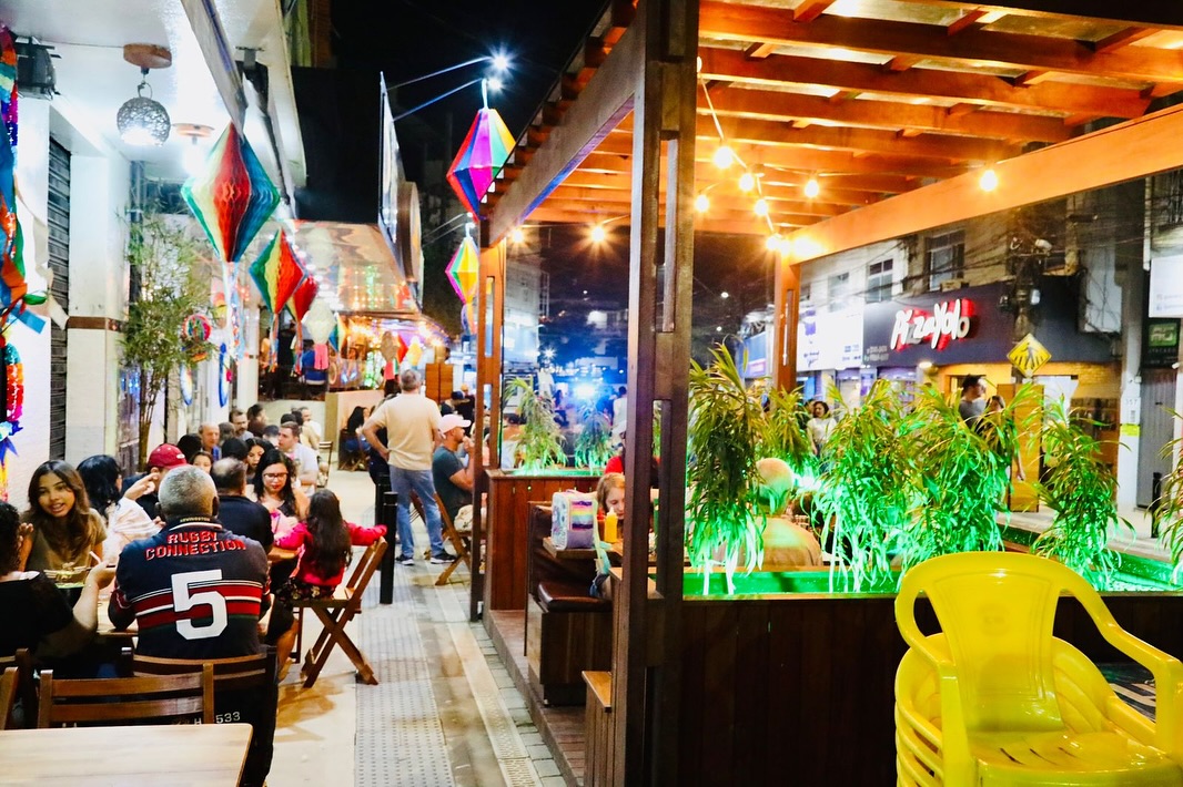Polo gastronômico da Vila Palestina foi revitalizado - Foto: Prefeitura de Cariacica