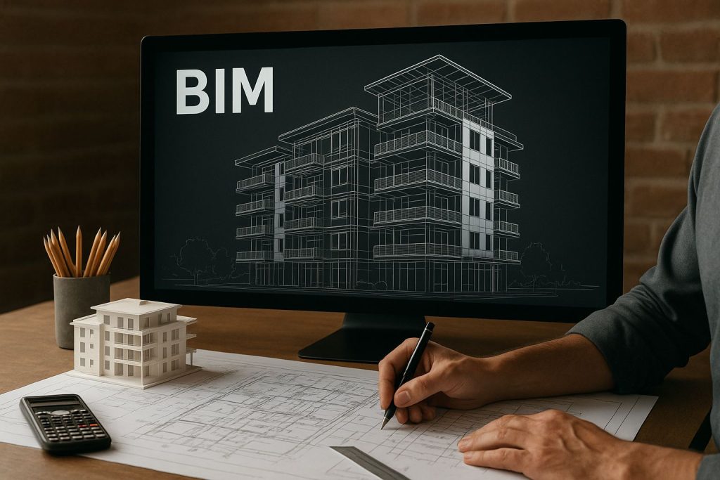 BIM usa modelos digitais tridimensionais para representar um projeto de construção, facilitando o planejamento, projeto, construção e gerenciamento do ciclo de vida da obra