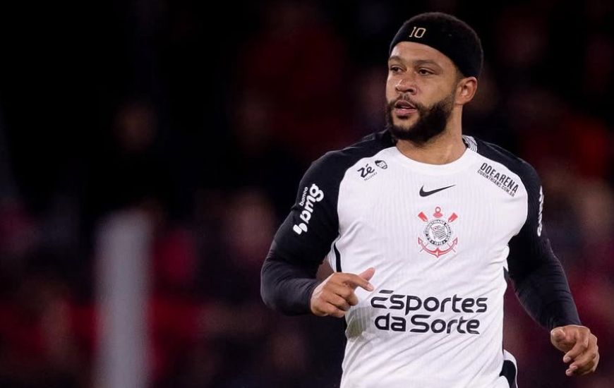 A convocação de Memphis pela Holanda altera o plano de Dorival Júnior para a pausa da Data Fifa, impactando a preparação do Corinthians para a Copa do Brasil. Foto: Reprodução/Instagram/@corinthians