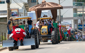 Festa do Tomate em Alto Caxixe. Foto: Prefeitura de Venda Nova do Imigrante
