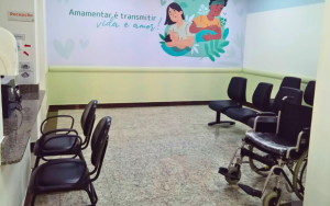Recepção do Banco de Leite do Materno Infantil. Foto: Prefeitura da Serra