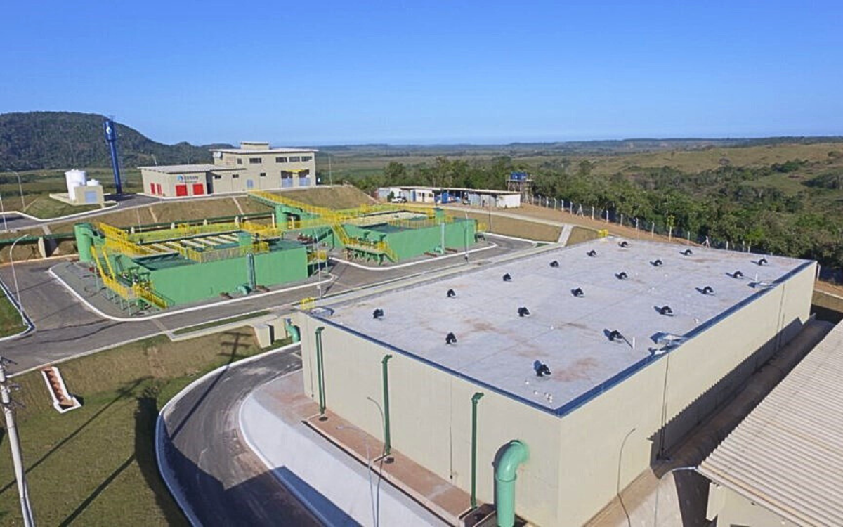 Sistema de Abastecimento Reis Magos da Cesan, na Serra. Foto: Governo do ES
