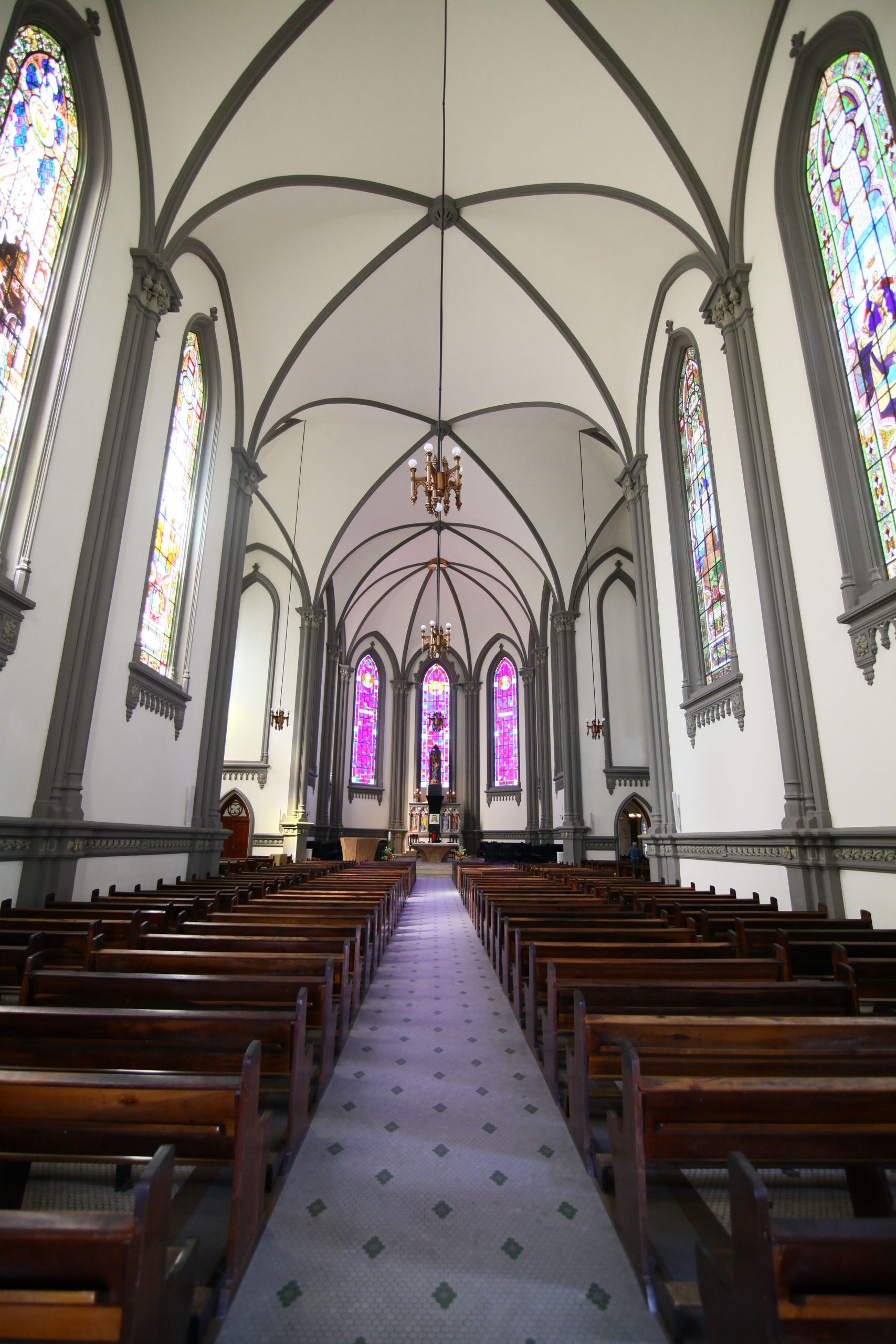 Parte interna da Catedral de Vitória. Foto: Jackson Gonçalves