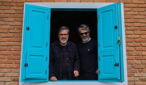 Os organizadores do FestCine Pedra Azul Alex Reis e Marcoz Gomez, da Tower Filmes. Foto: divulgação/ FestCine Pedra Azul