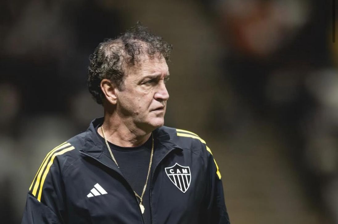 Atlético-MG anuncia a saída de Cuca do comando técnico. A decisão vem após resultados negativos e revés na Copa do Brasil. Foto: Reprodução/Instagram/@atletico