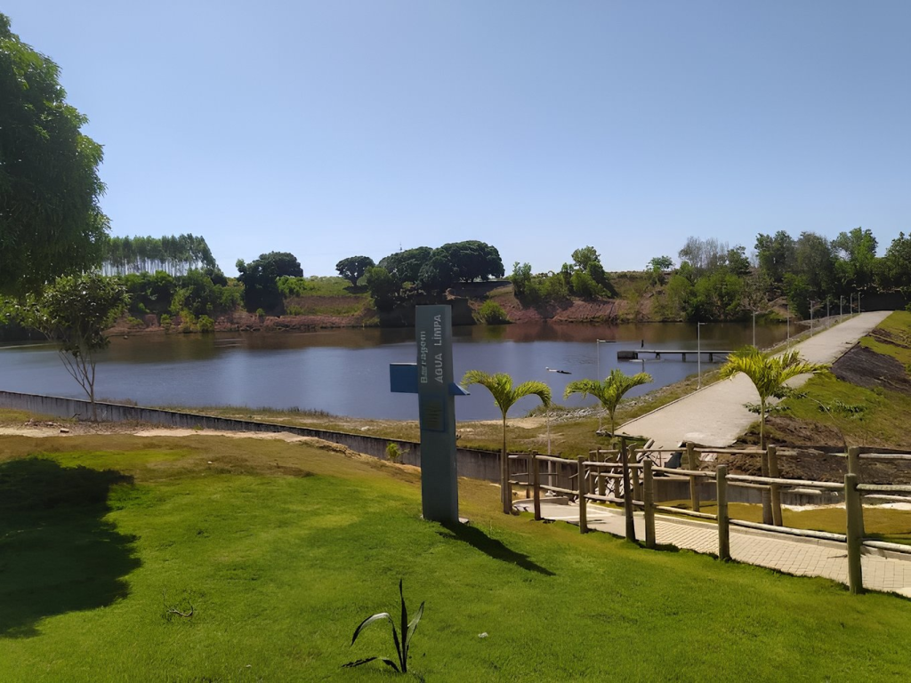 Barragem de Água Limpa é centro de lazer comunitário em Jaguaré