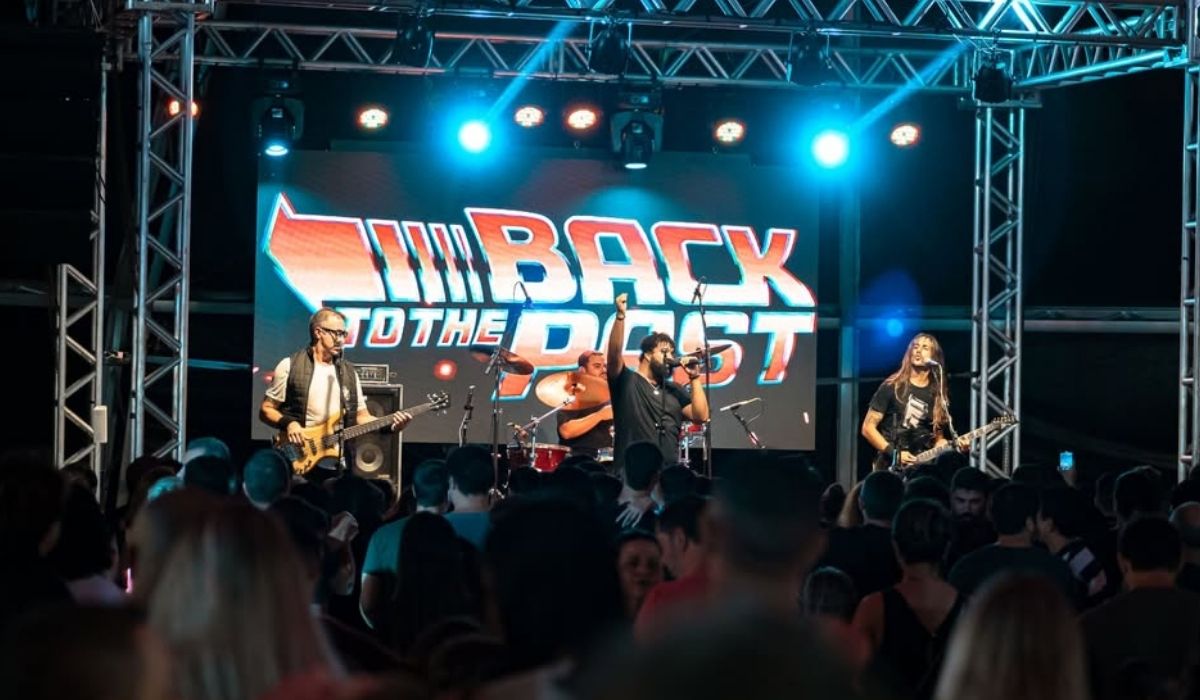 A Back to the Past se apresenta no Degusta Beer. Foto: @backtothepastoficial