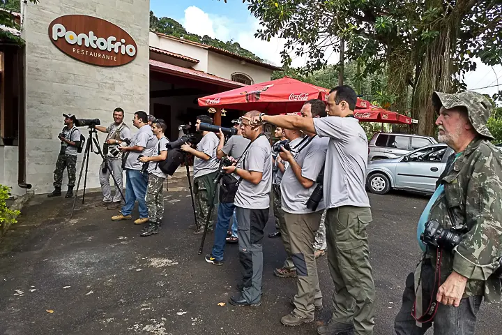 Restaurante Ponto Frio é ponto de observação de pássaros em Marechal Floriano