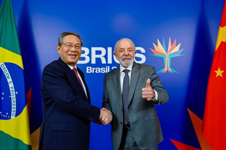 Li Qiang discursa na ONU e reforça compromisso da China com paz, segurança, desenvolvimento e apoio ao Sul Global, destacando novas parcerias e ações - Foto: Ricardo Stuckert / PR