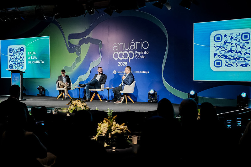 Evento em Vitória apresentou dados sobre a evolução do cooperativismo capixaba. Foto: OCB ES