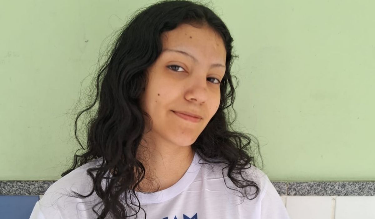 Bárbara Rezende Martinelli, da Escola Estadual de Ensino Fundamental e Médio (EEEFM) Irmã Maria Horta, localizada em Vitória, ganhou mais um reconhecimento internacional. Foto: Sedu