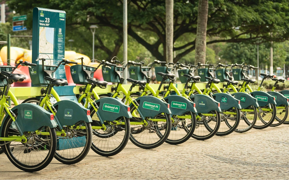 Frota de bikes compartilhadas é renovada. Foto: Serttel