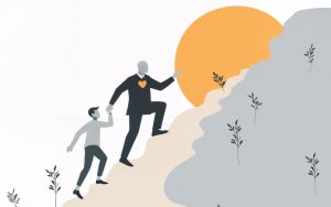 O líder não apenas conduz, ele também inspira