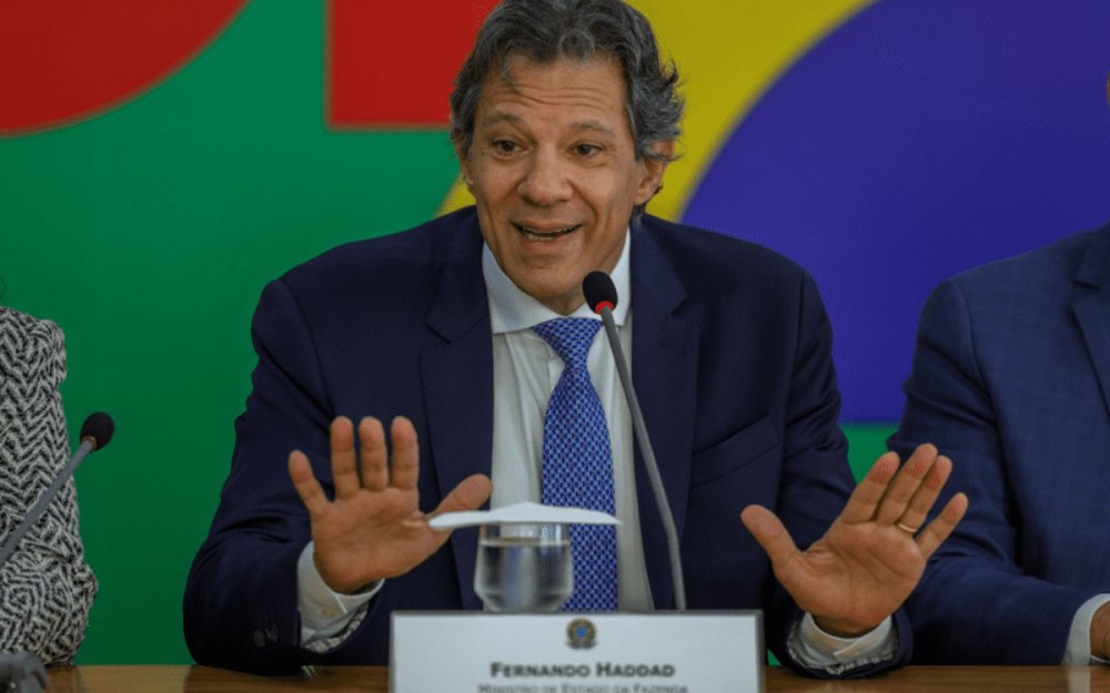 Fernando Haddad anuncia expectativa de votação da reforma do IR e consumo no Congresso - Foto: Fabio Rodrigues-Pozzebom/ Agência Brasil