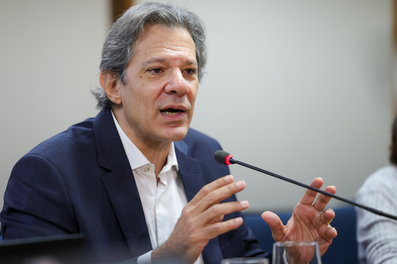 Haddad afirma que expectativas de inflação se reancoram, abrindo caminho para cortes na Selic - Foto: Fabio Rodrigues-Pozzebom/ Agência Brasil