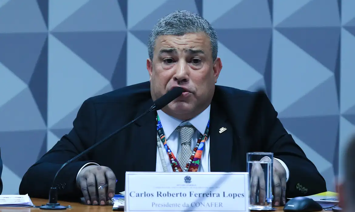 Presidente da Conafer, Carlos Lopes, detido na CPMI do INSS por falso testemunho, é liberado sob fiança - Foto por: Lula Marques/ Agência Braasil