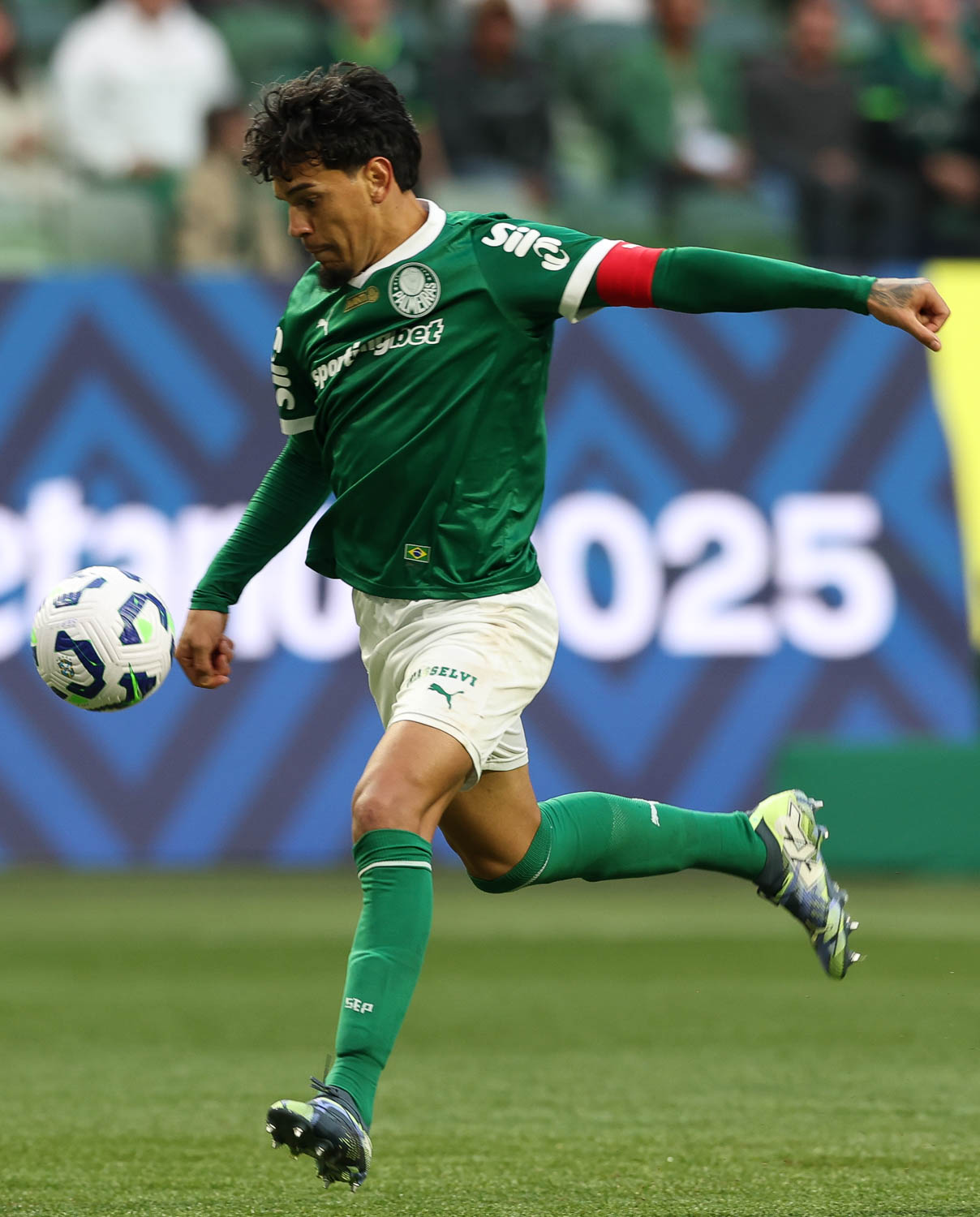 Com atuação de Flaco López e Vitor Roque, Palmeiras goleia Vasco por 3 a 0 no Allianz Parque e salta para a vice-liderança do Campeonato Brasileiro 2023 - Foto: Cesar Greco/Palmeiras
