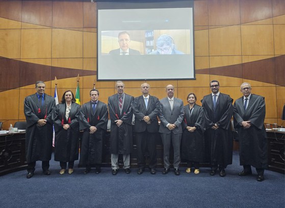 Nova direção do TRE-ES é eleita por unanimidade. Foto: Divulgação (TRE-ES)