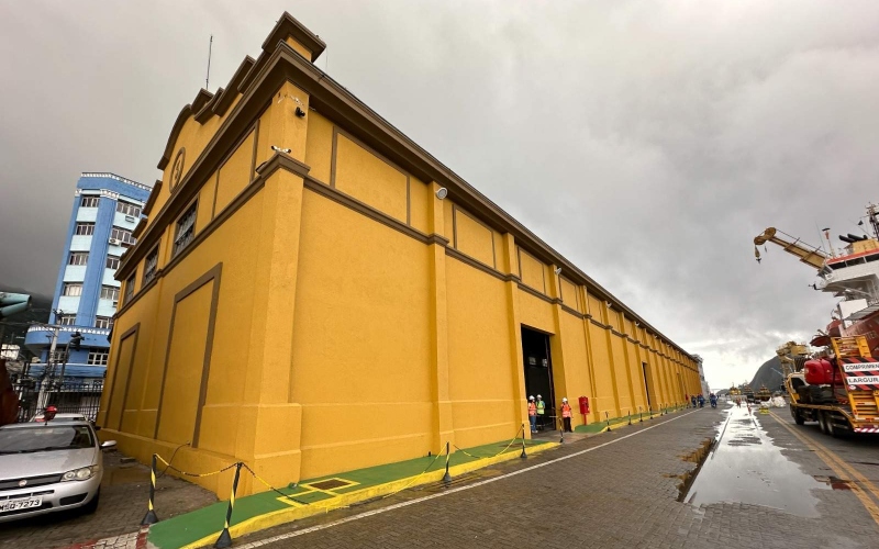 Armazém 5 abre as portas para a exposição “Baía de Vitória: Outras Margens Possíveis”. Foto: Gilvan Gonçalves/Findes