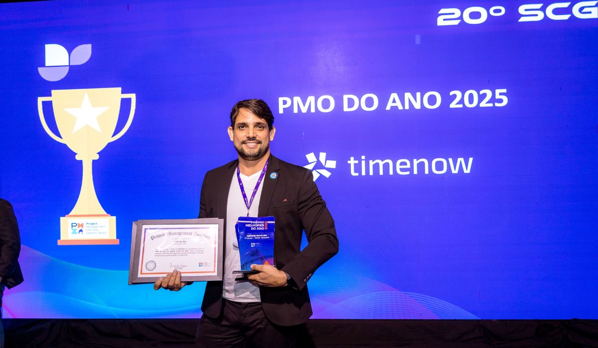 Daniel Junqueira, gerente de PMO da companhia disse que o prêmio representa a consolidação de uma cultura voltada para valor e performance. Foto: divulgação