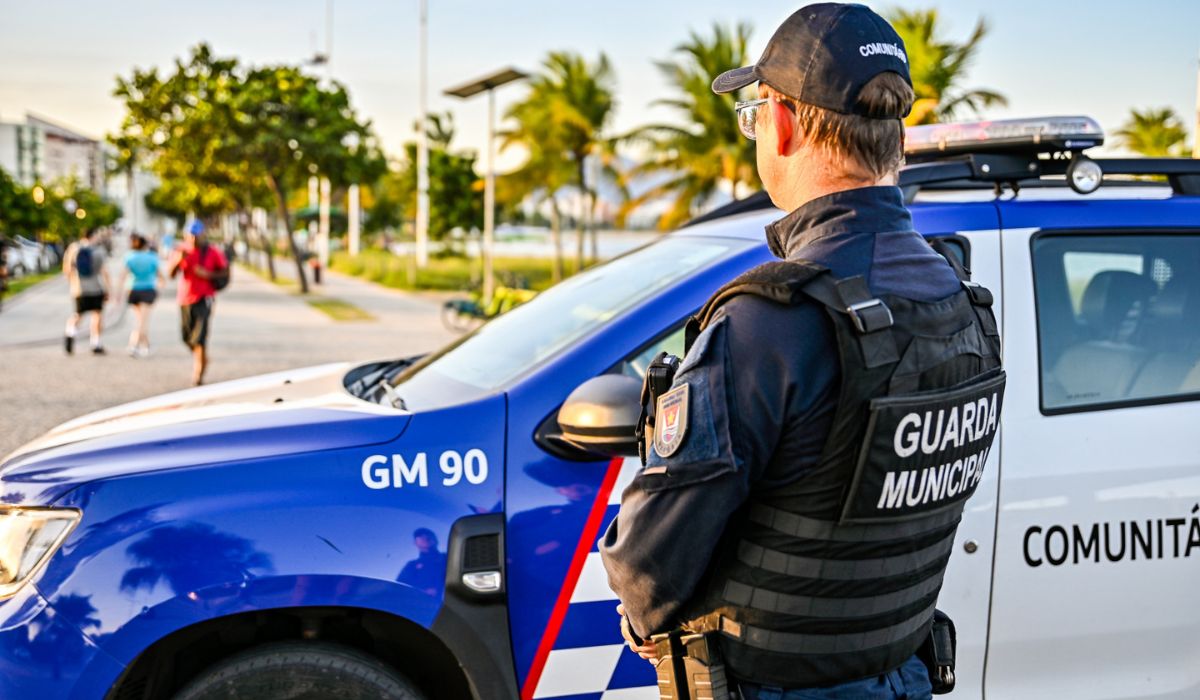 A Guarda atua de forma próxima da população, com presença em áreas escolares, parques, praças e eventos comunitários, fortalecendo o vínculo com o cidadão e aumentando a sensação de segurança. Foto: Jansen Lube