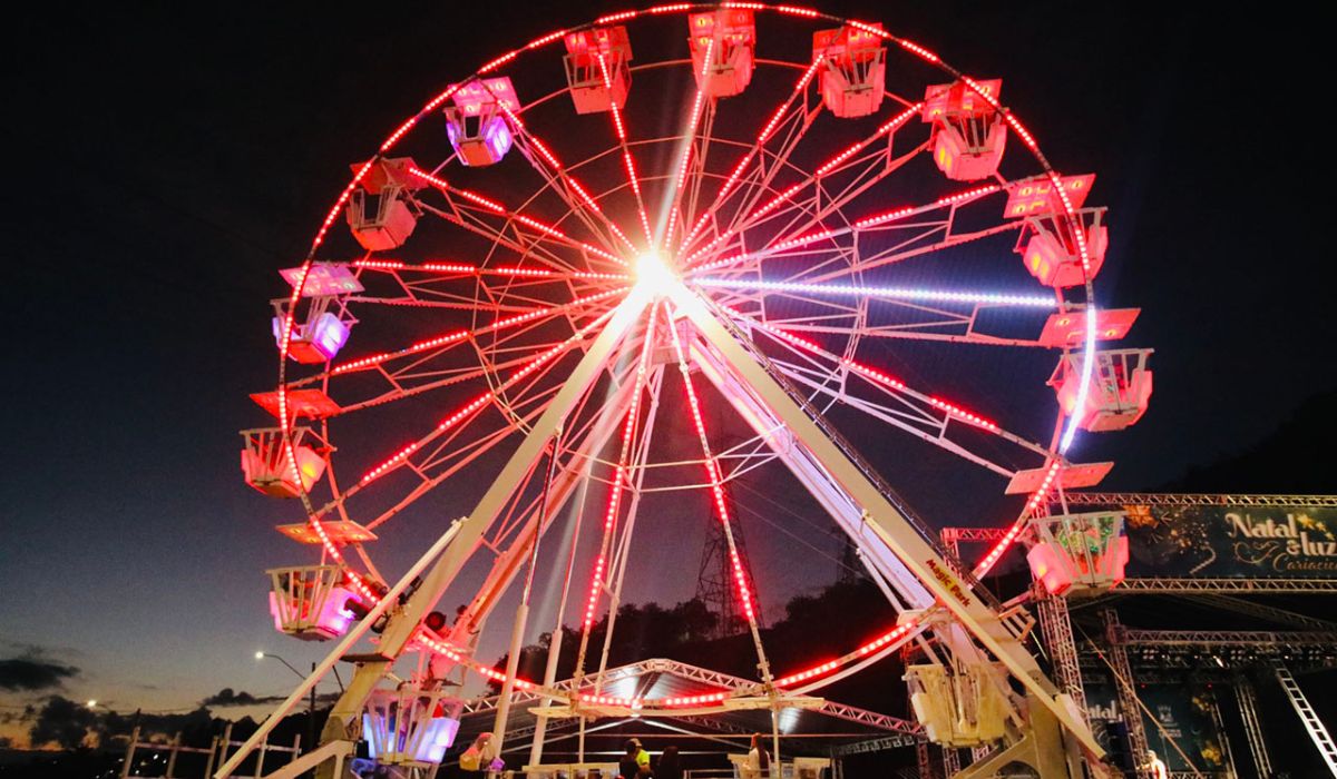 Vila de Natal terá parque de diversões gratuito e atrações para toda a família. Foto: Prefeitura de Cariacica