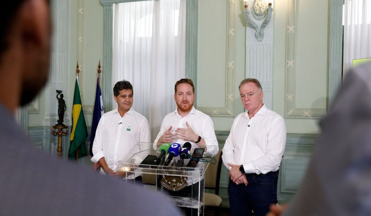 O governador Renato Casagrande anunciou nesta terça-feira (21) o início da Chamada Escolar 2026 da Rede Estadual de Ensino. Foto: Thiago Coutinho/Sedu