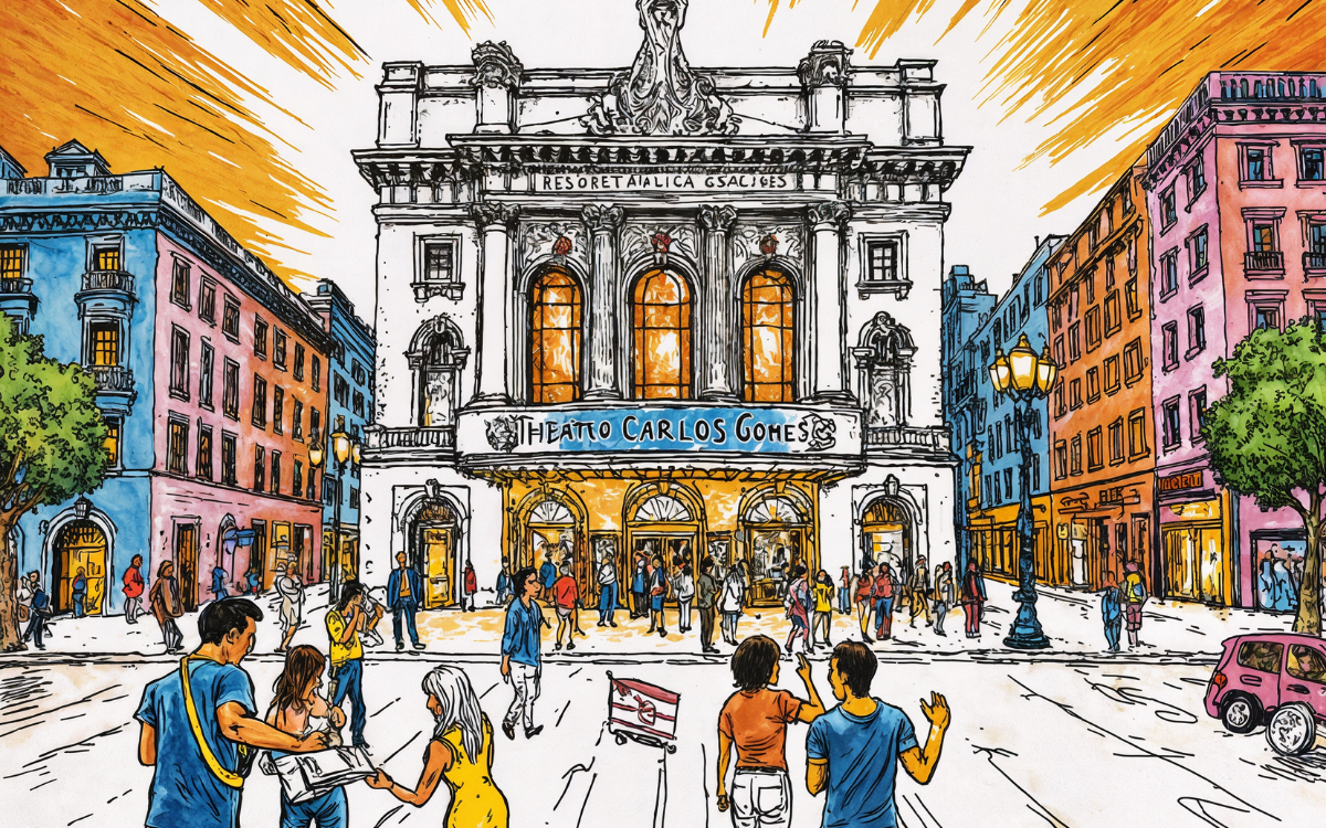 O Theatro Carlos Gomes de volta