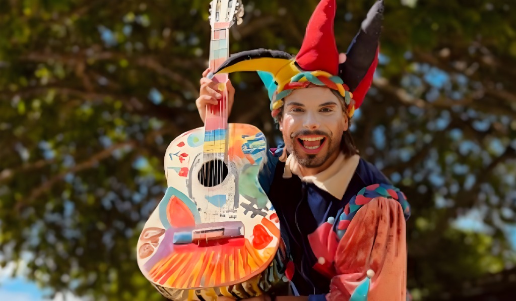 O Palhaço Passarin promete encantar o público com dois espetáculos repletos de humor, emoção e interação. Foto: divulgação