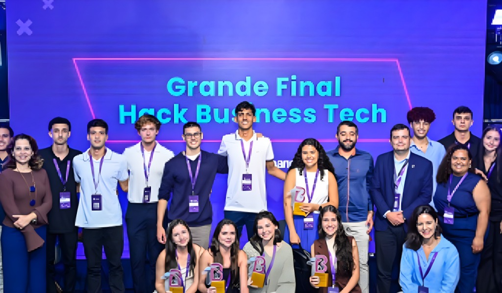 O Bandes marcou presença no Business Tech Congress 2025, promovendo o Hack Business Tech. Divulgação: Bandes