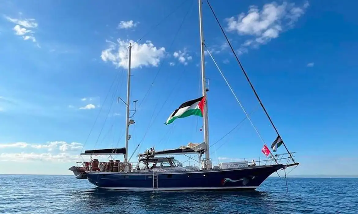 Itamaraty confirma a libertação de 13 ativistas brasileiros, incluindo a deputada Luizianne Lins, detidos em flotilha humanitária por Israel - gazafreedomflotilla/Instagram