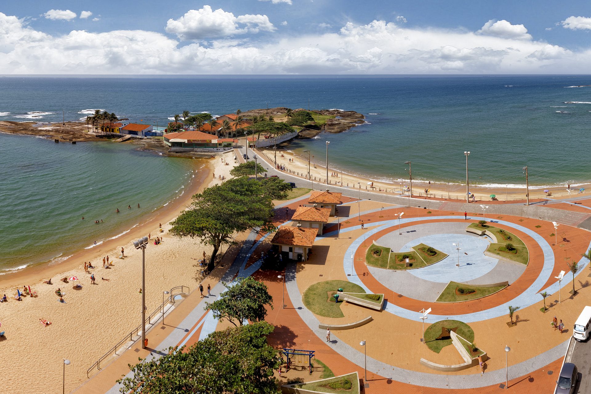 Praia das Castanheiras, em Guarapari. Foto: Marcelo Moryan/Next Editorial