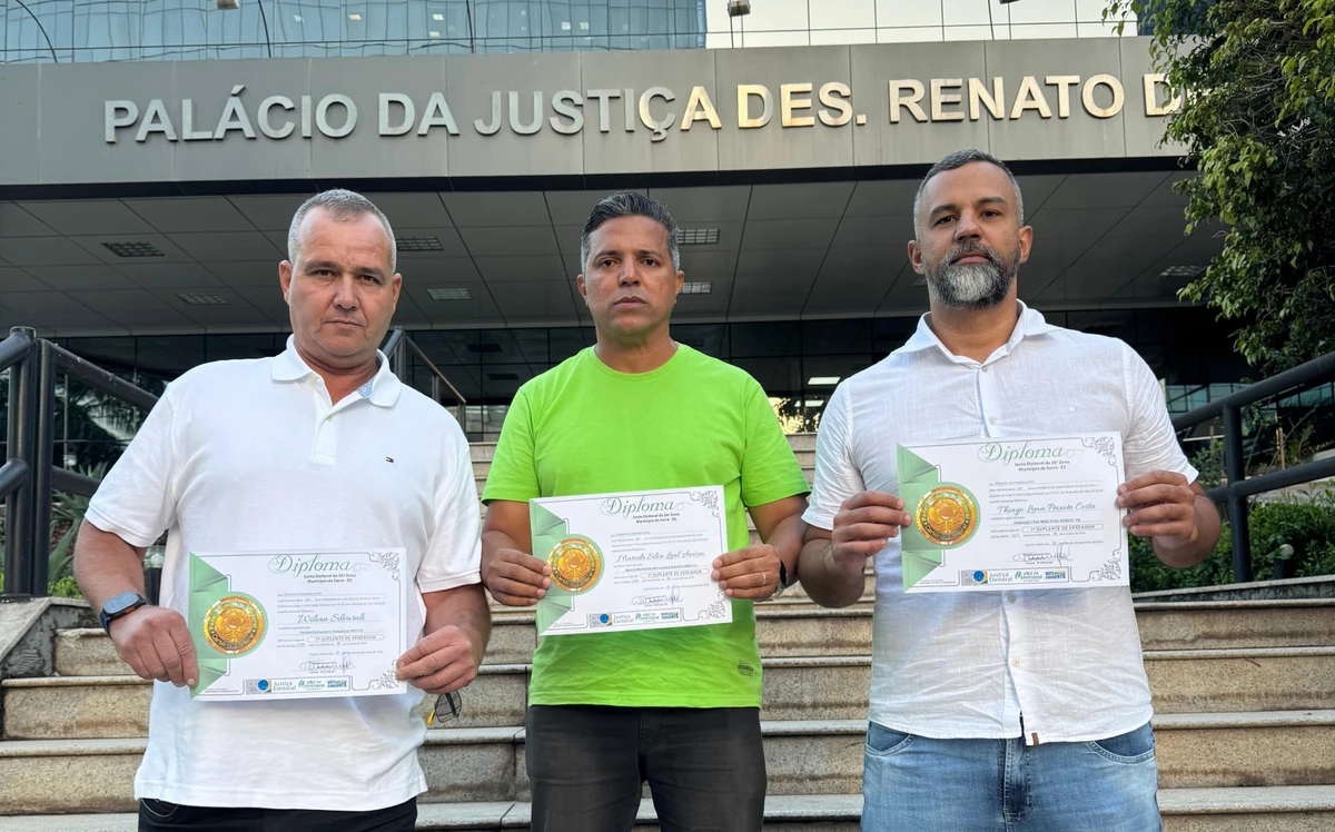 Wilian da Elétrica, Marcelo Leal e Dr. Thiago Peixoto. Foto: Divulgação