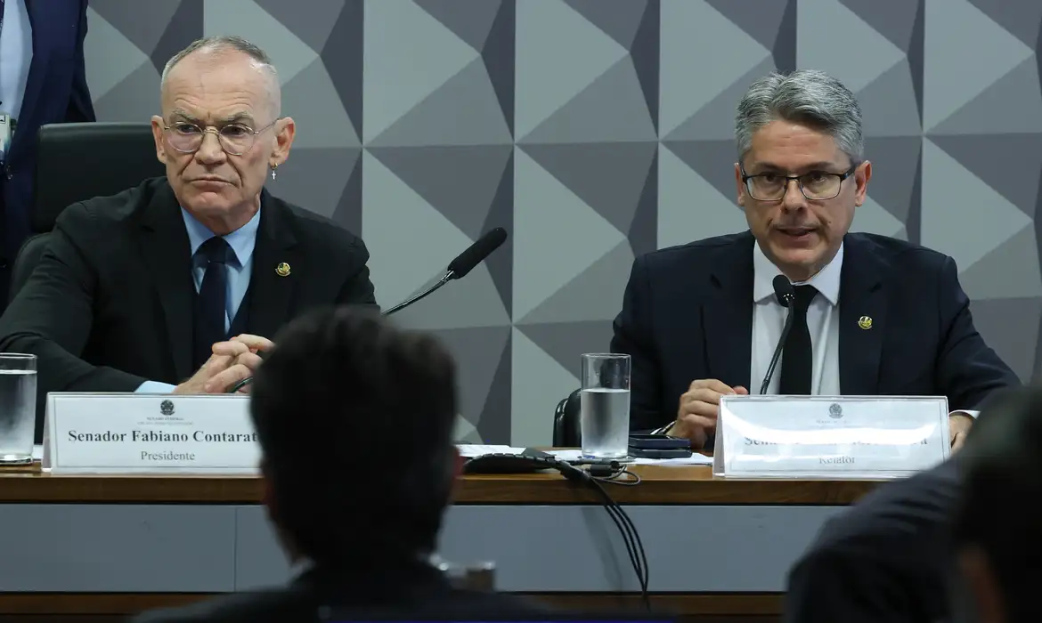 A CPI do Senado sobre crime organizado ouve diretores da PF e o promotor Lincoln Gakiya (PCC) em busca de diagnóstico e soluções para facções e milícias - Foto: Lula Marques/Agência Brasil