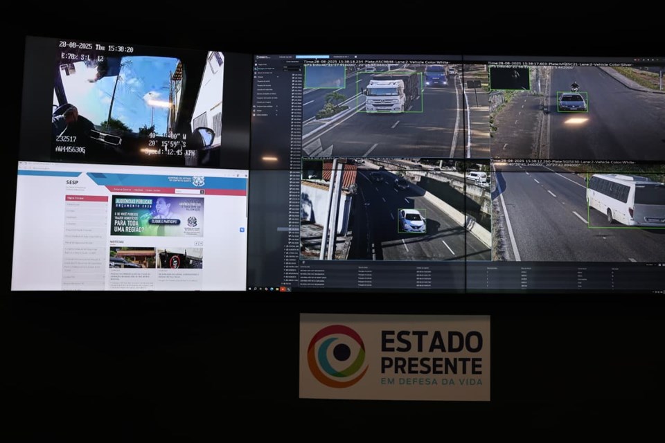 Tecnologia e inteligência para reduzir a criminalidade no Espírito Santo. Foto: Hélio Filho (Secom)