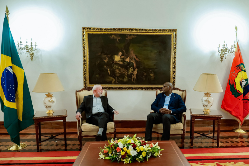 Lula propõe Petrobras para exploração de gás em Moçambique, destacando a necessidade brasileira e a experiência da estatal - Foto: Ricardo Stuckert/PR