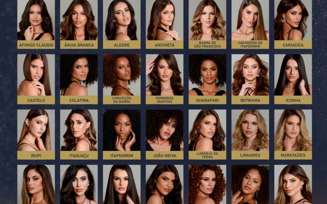 As Finalistas Miss Universo Espirito Santo 2026 - Foto: Divulgação