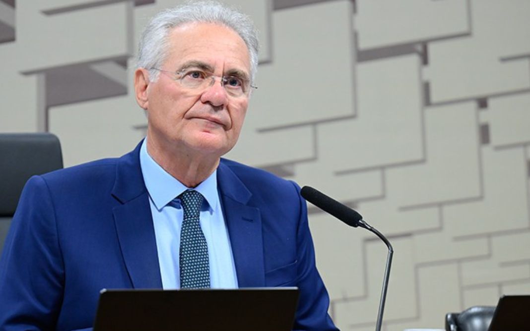 Renan Calheiros mantém o texto da Câmara, mas senadores do PL podem atrasar a votação - Foto: Andressa Anholete/Fonte: Agência Senado