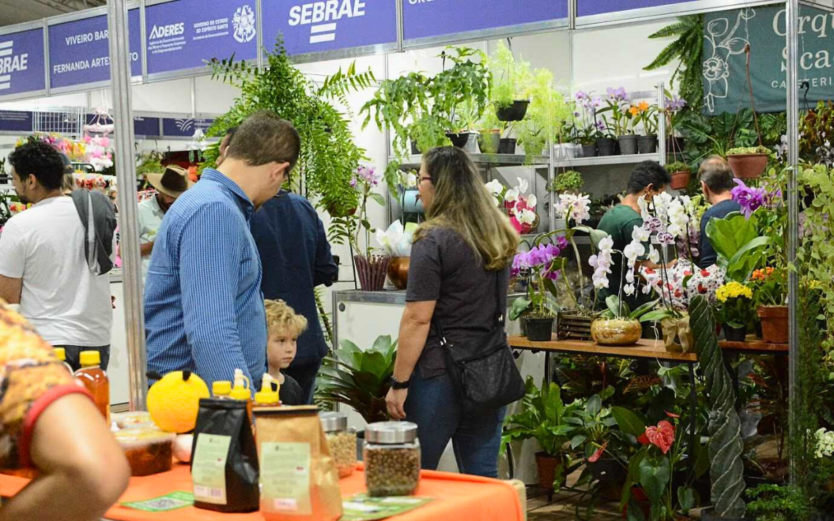 Feiras de agronegócio apresentam produção local de Colatina e Guarapari. Foto: Divulgação/PMC