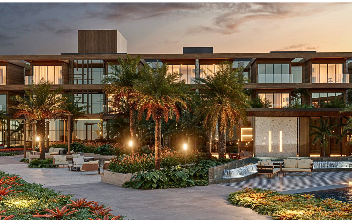 Senior Residence Design/中古本!!② Residencial sênior de luxo avança em Ponta da Fruta